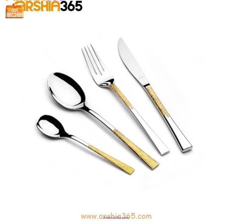 راهنمای خرید سرویس قاشق و چنگال 31 سرویس قاشق چنگال 50تکه عرشیا