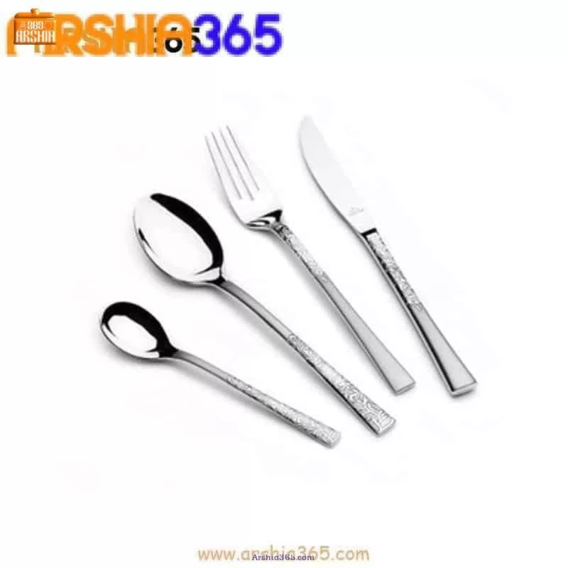 سرویس قاشق چنگال 50تکه عرشیا