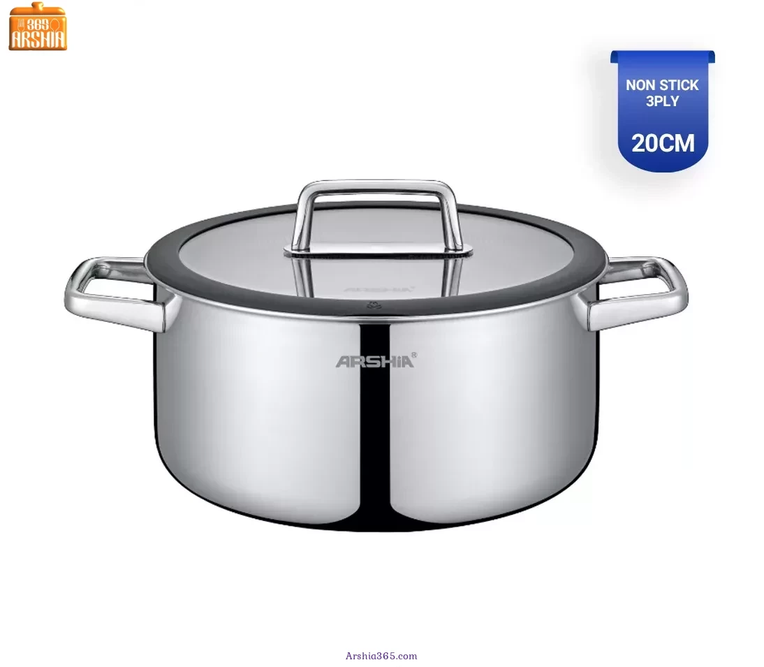 قابلمه 20 استیل لیزری عرشیا SS050-3169