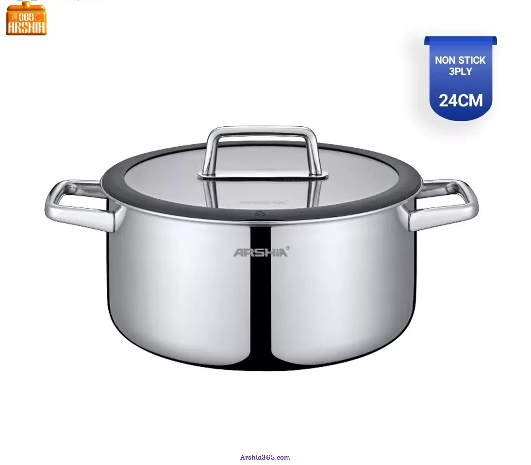 قابلمه 24 استیل لیزری عرشیا SS050-3170