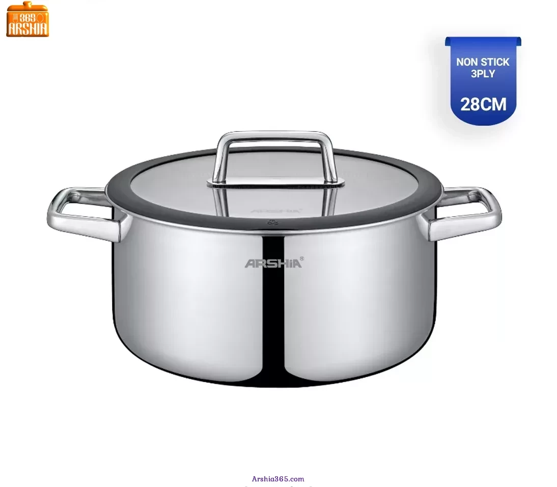 قابلمه استیل 28 لیزری عرشیا ss050-3171