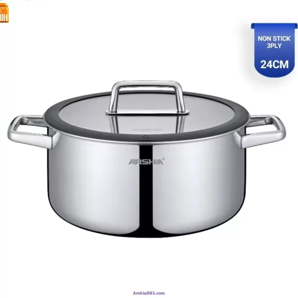 قابلمه 24 استیل لیزری عرشیا SS050-3170