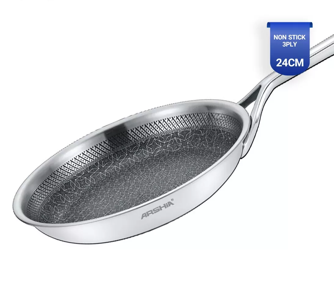 تابه 24 استیل نان استیک عرشیا SS050-3165