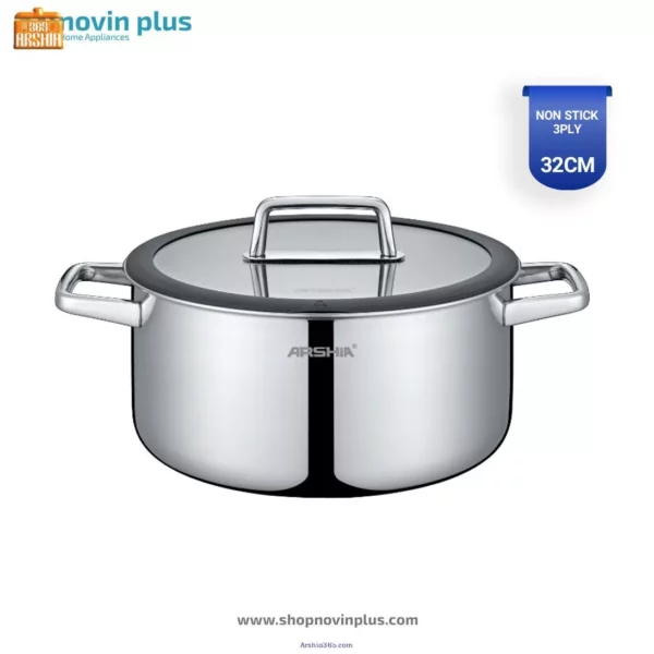 قابلمه استیل 32 لیزری عرشیا SS050-3173