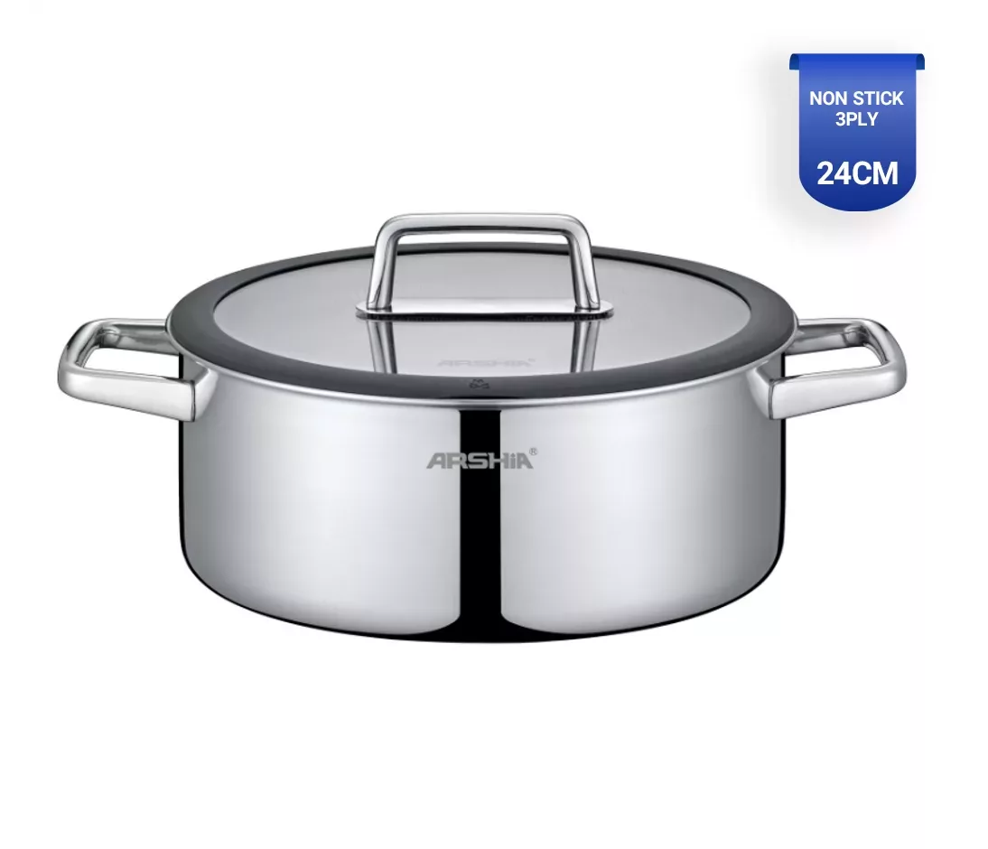 تابه استیل 24 لیزری دودسته عرشیا ss050-3340