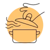 راهنمای کامل سایز و ابعاد ظروف عرشیا و تعداد نفرات قابل استفاده 65 icons8 cooking pot 100