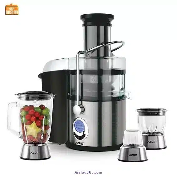 آبمیوه گیری 4 کاره آزور مدل AZ-202jb آبمیوه گیر 4 کاره آزور مدل AZ-202jb