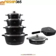 سرویس قابلمه چدن لایف اسمایل 12 پارچ