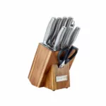 چاقو 10پارچه پایه چوبی مدل k259 3202 1